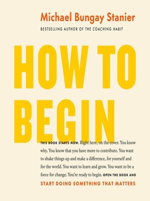 cover image of How to Begin